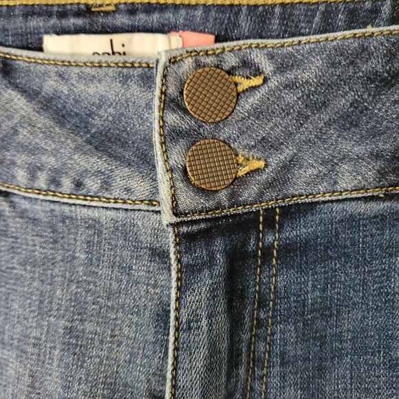 CAbi Blue Ankle Cropped Jeans Classic Style - Picture 4 of 10